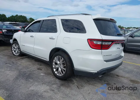 2014 Dodge Durango Citadel из США, поврежденный, VIN 1C4SDHET6EC443502